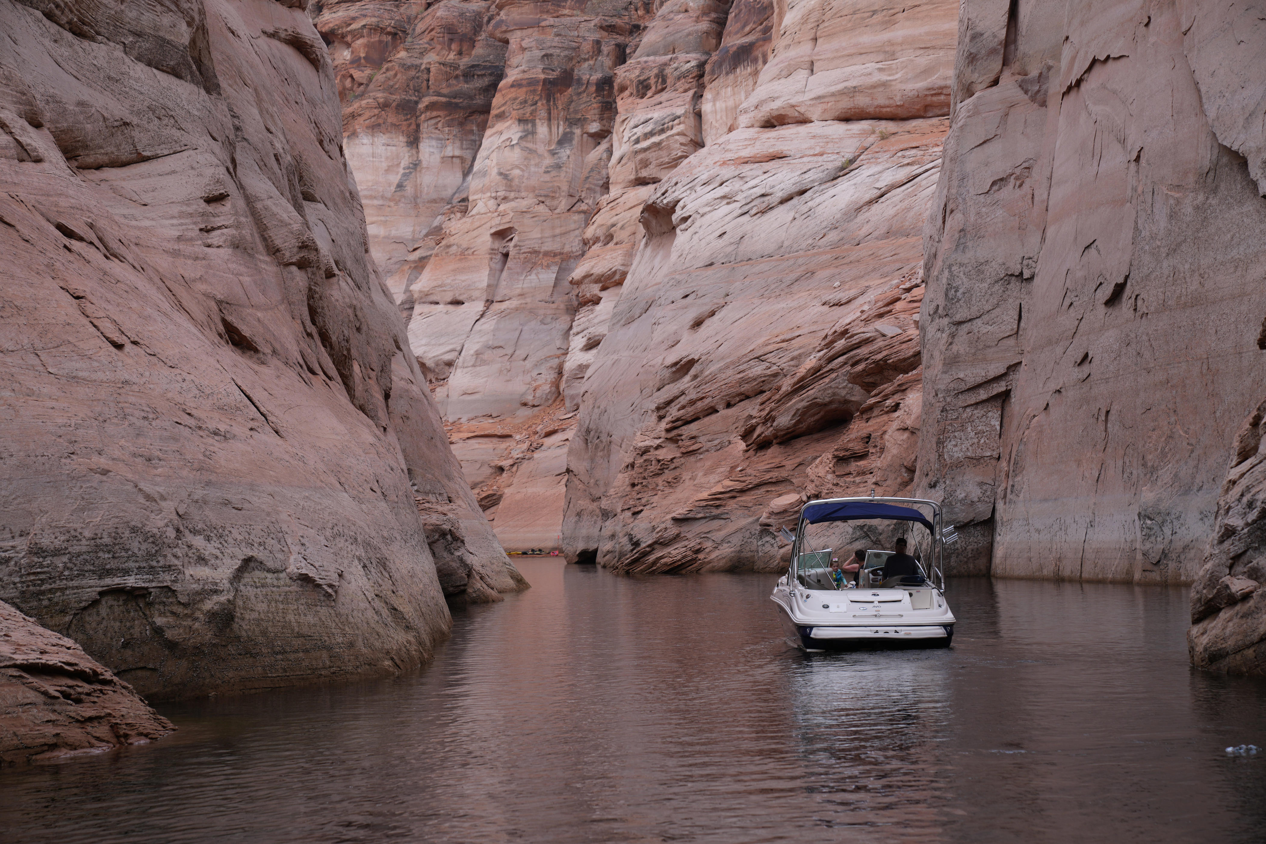 Dropping Lake Powell levels reveal crime against nature