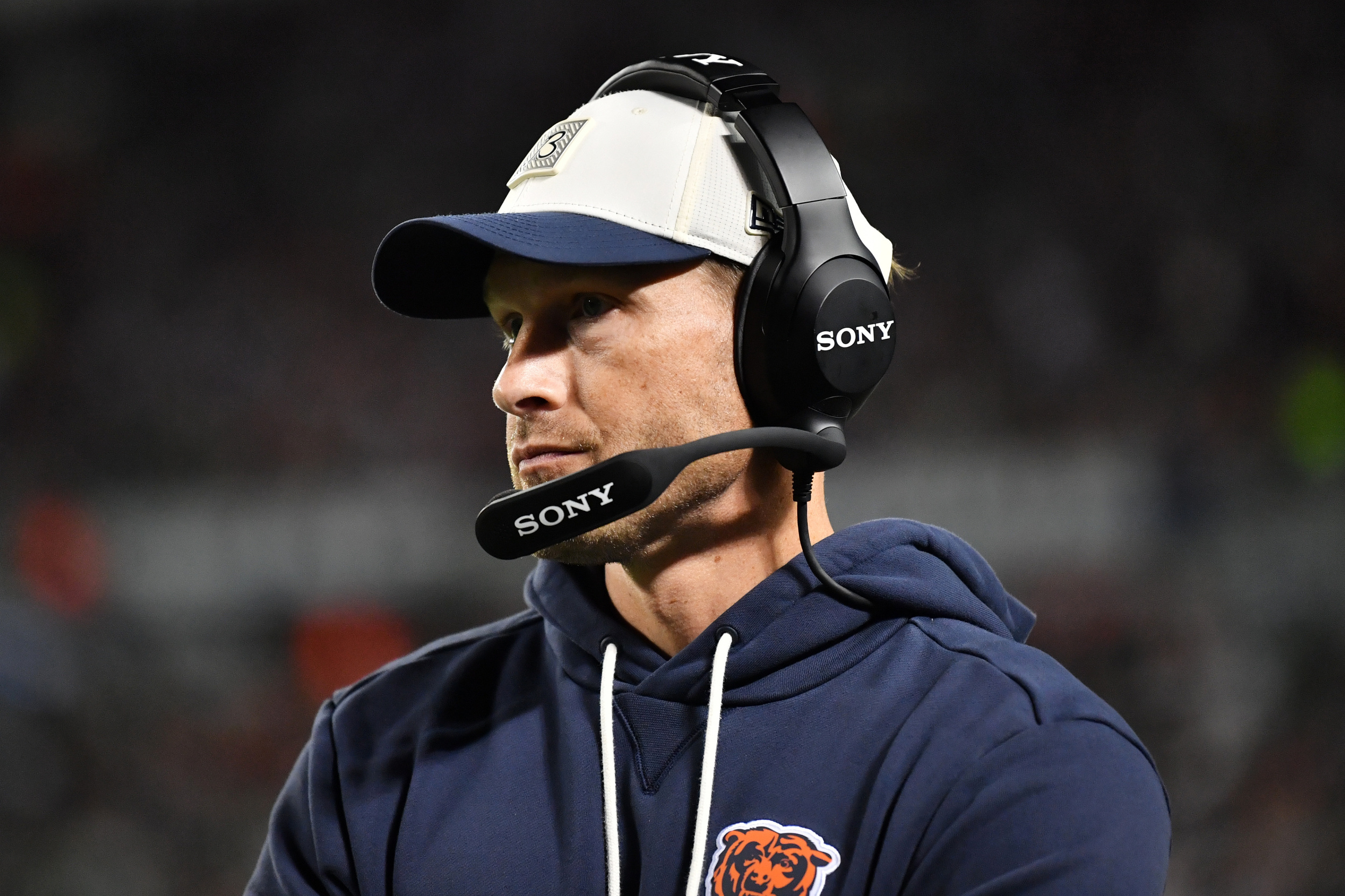 Bears HC Ben Johnson addresses Caleb Williams' viral comments