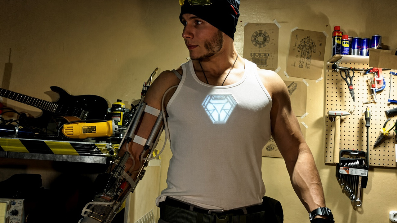Compact hydrogen fuel cell powers functional Iron Man reactor