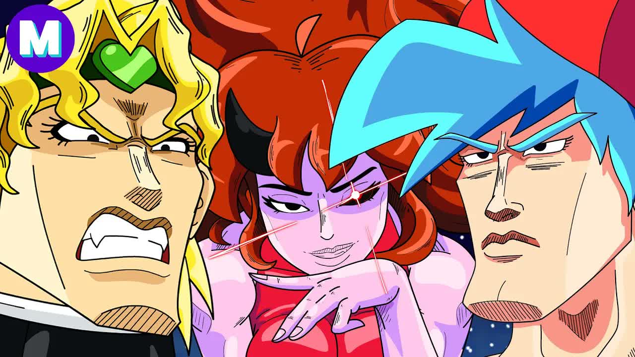 Boyfriend challenges a time-stopping anime villain - then the beat ...