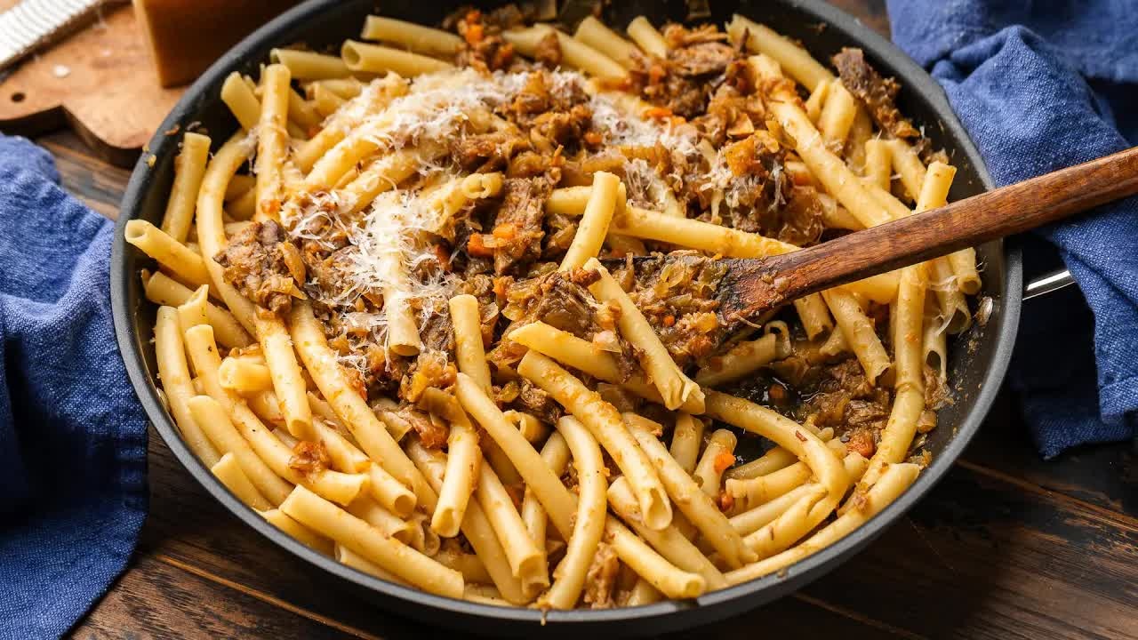 The beef and onion ragu I could eat every week
