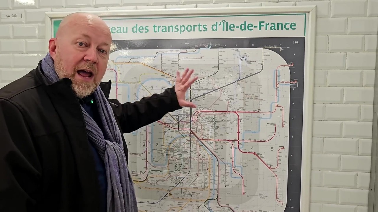 First-time visitors use Paris Metro ticket machines and compare passes