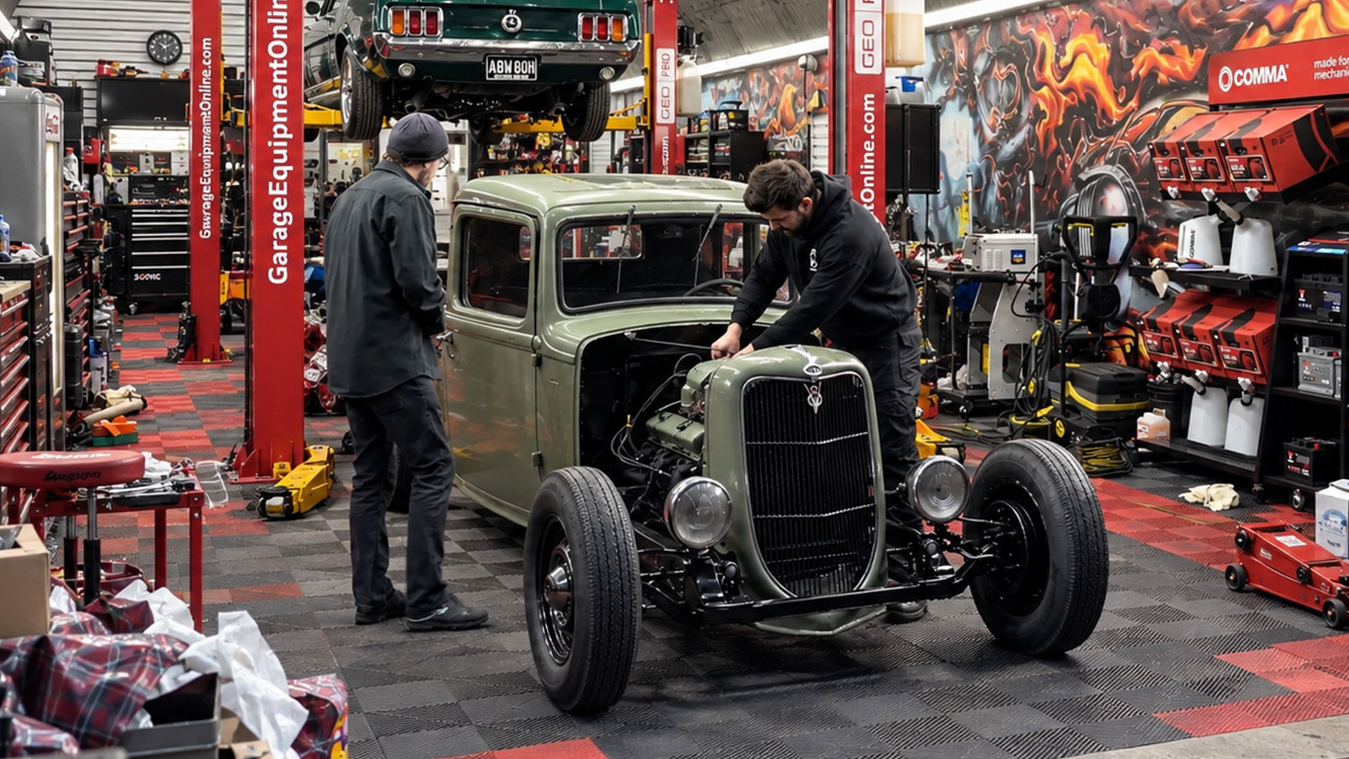 He restored his dad's abandoned car in just 48 hours