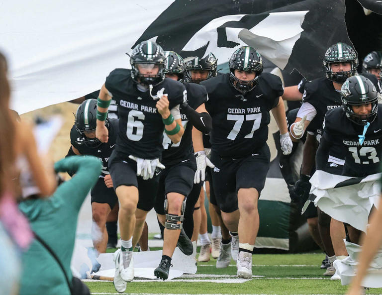 Cedar Park football moves closer to undefeated season after grinding ...