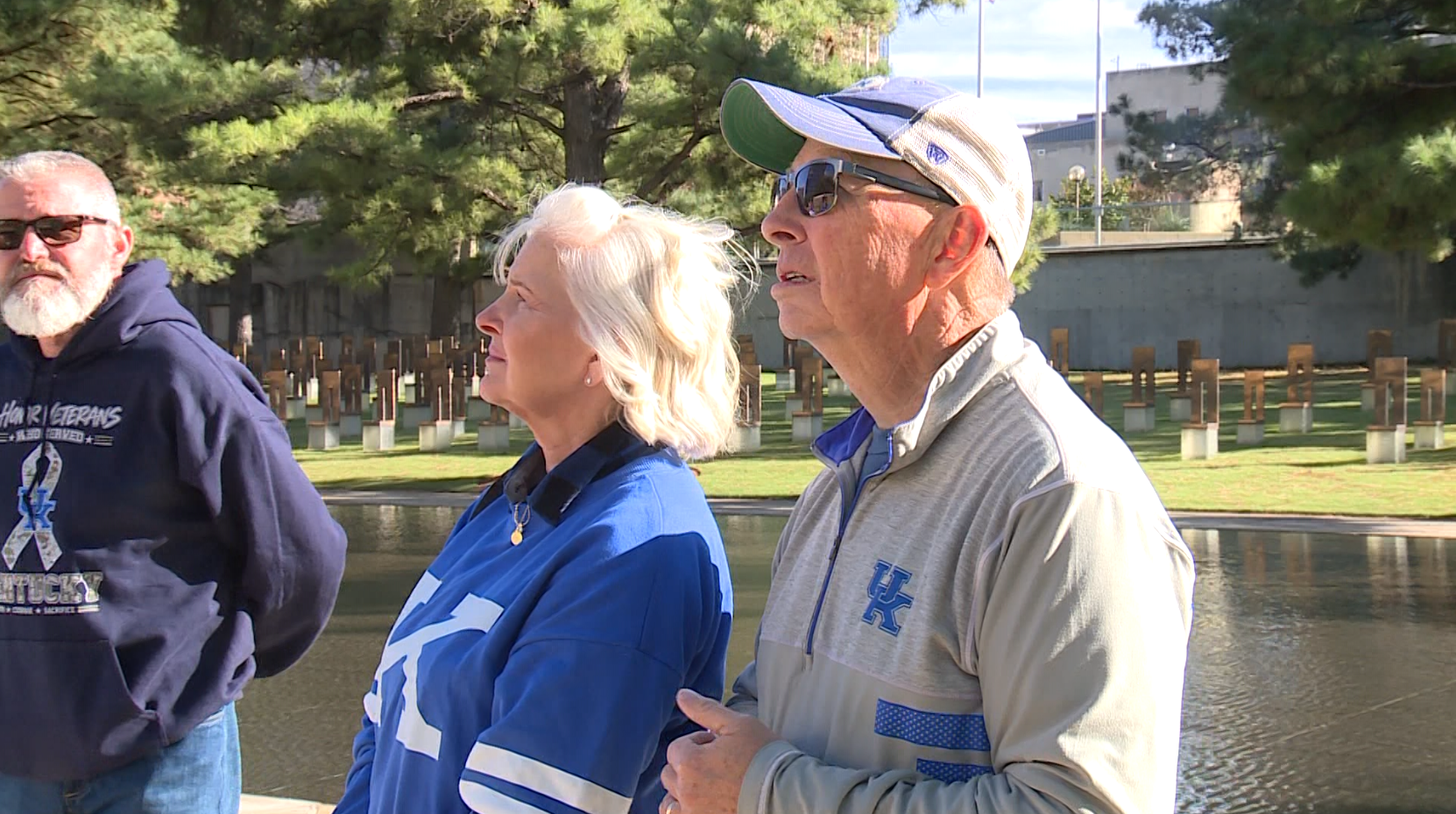 Kentucky fans visit Oklahoma City National Memorial & Museum ahead of OU game
