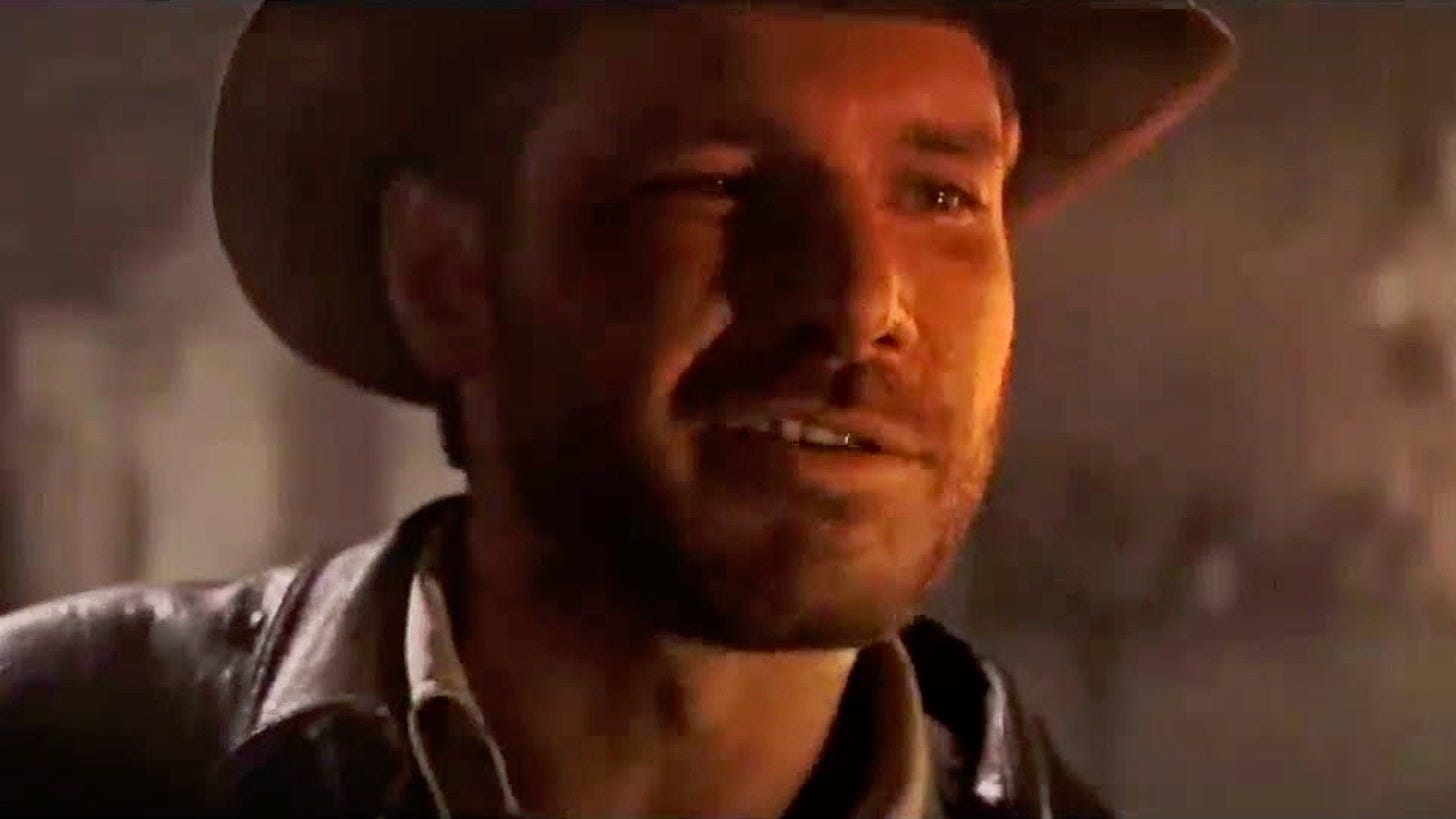 How Harrison Ford kept Indiana Jones' hat on: a staple gun
