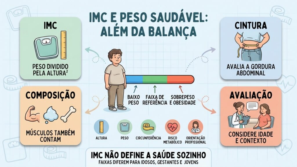 1,60m, 1,70m e 1,80m: saiba a faixa de peso considerada saudável para ...