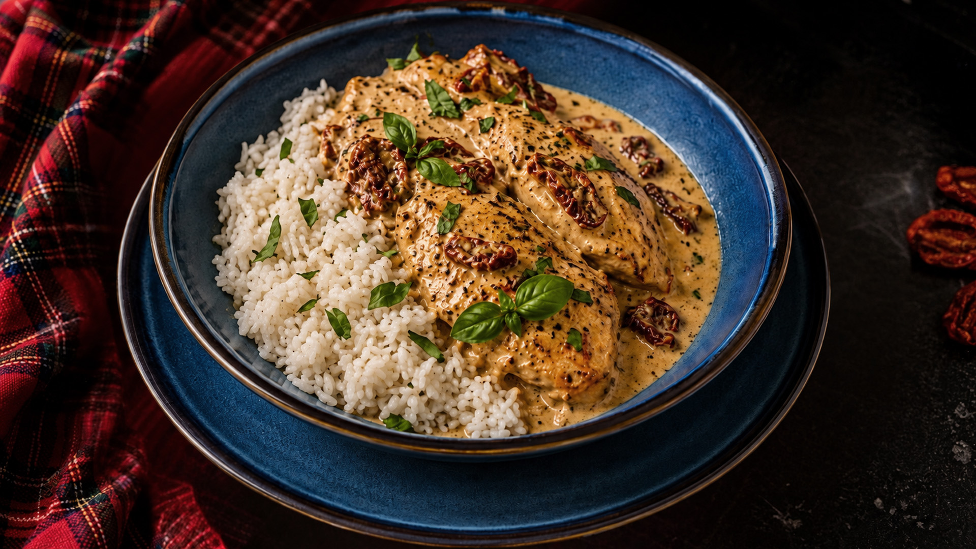Marry me chicken made in the slow cooker
