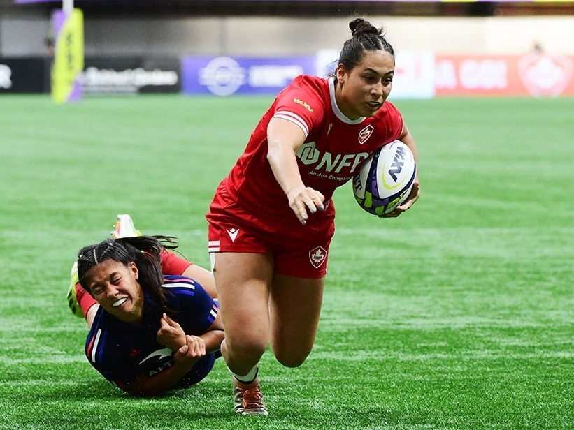 Canada's women's rugby team snaps England's four-year winning streak