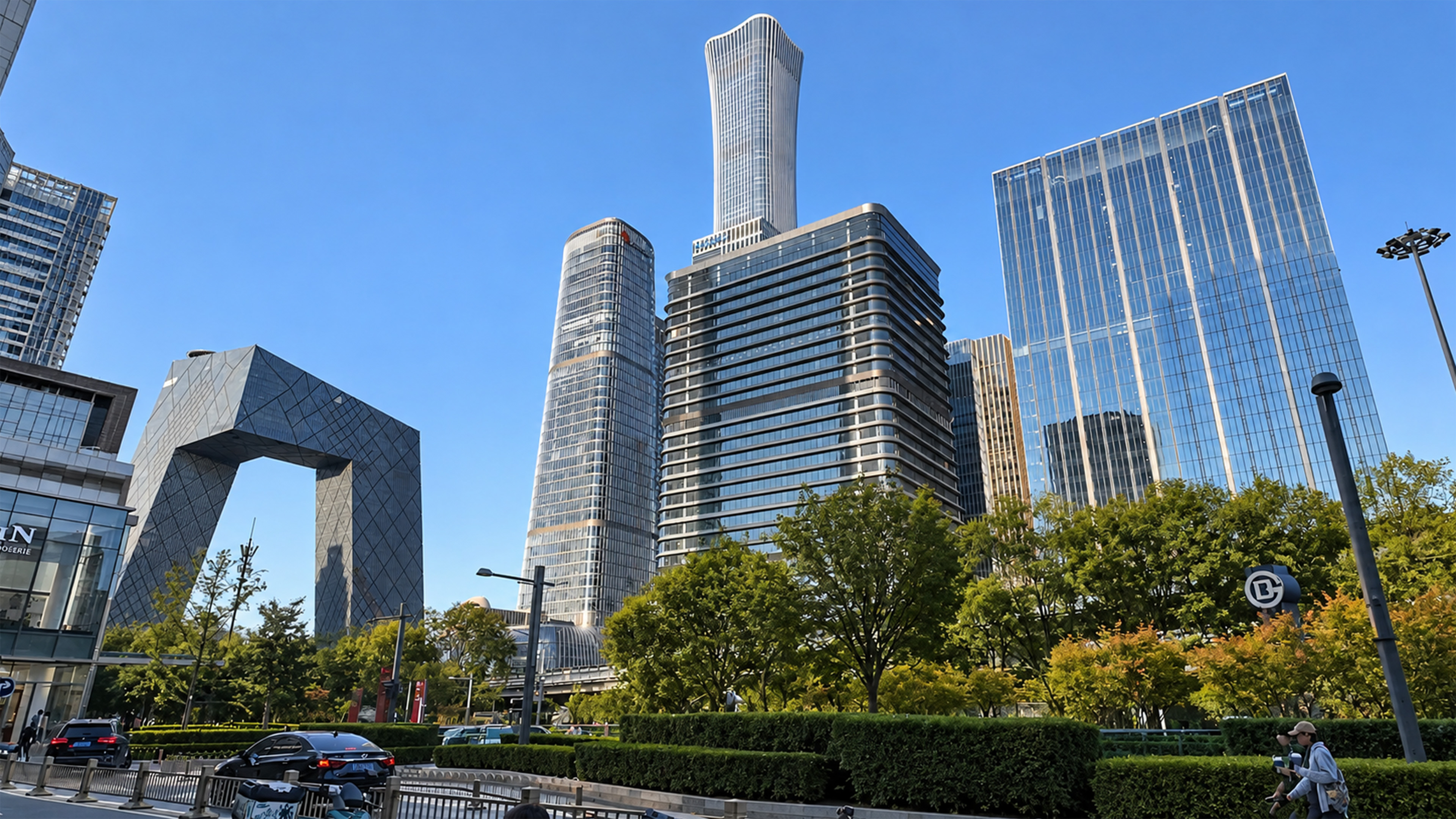 Beijing’s CBD brings its most iconic towers into one frame