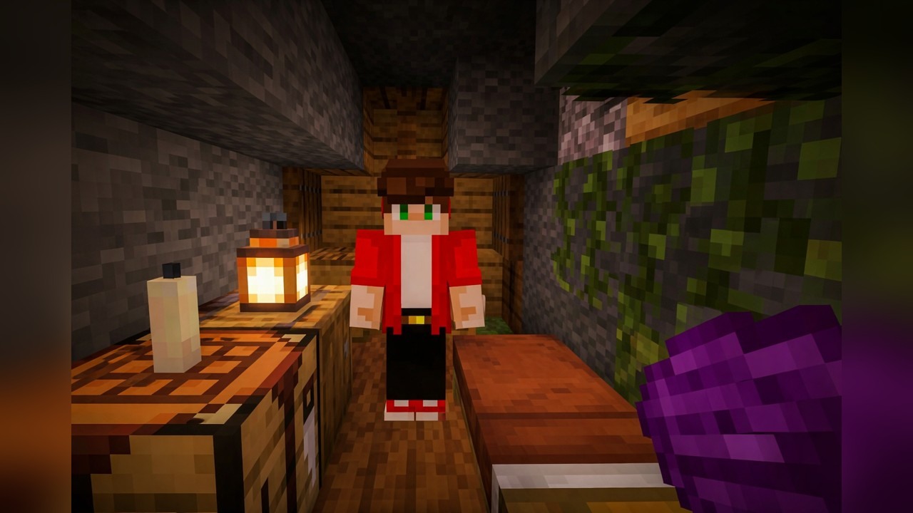 aCookieGod survives a shapeshifter in Minecraft hardcore