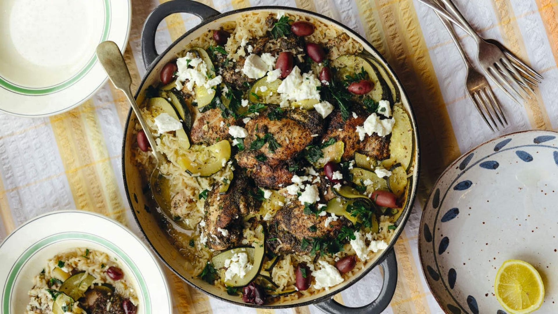 One-pan Greek lemon chicken recipe