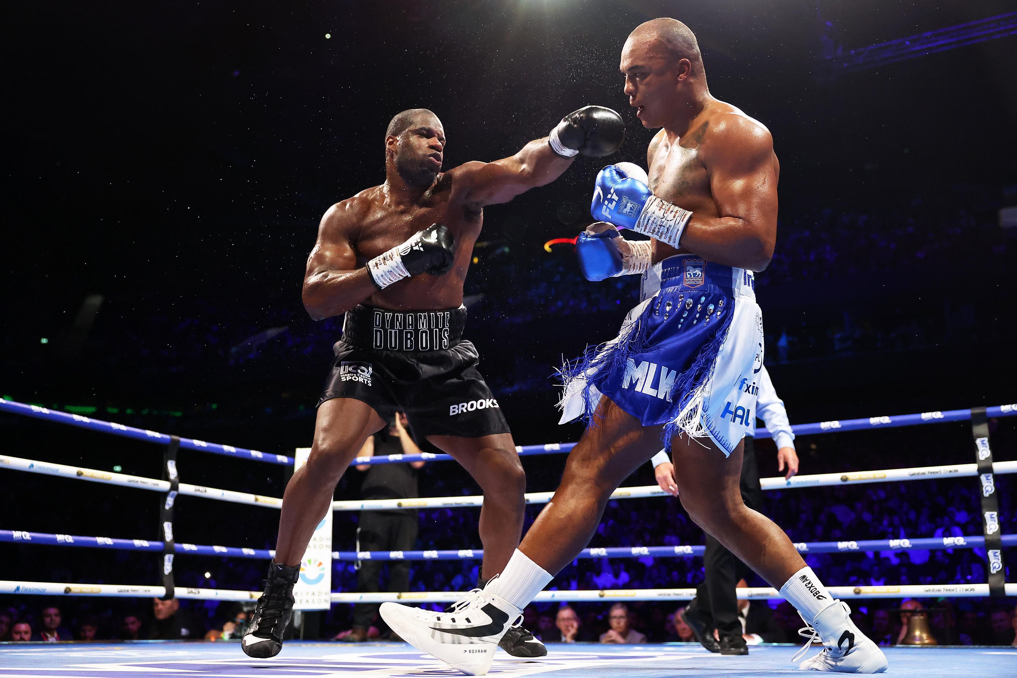 Daniel Dubois vs. Fabio Wardley 2 live streaming results, video highlights