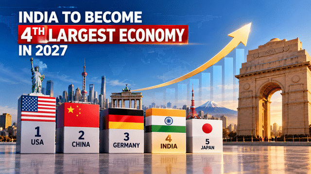 India may overtake Japan to become world's fourth-largest economy in ...