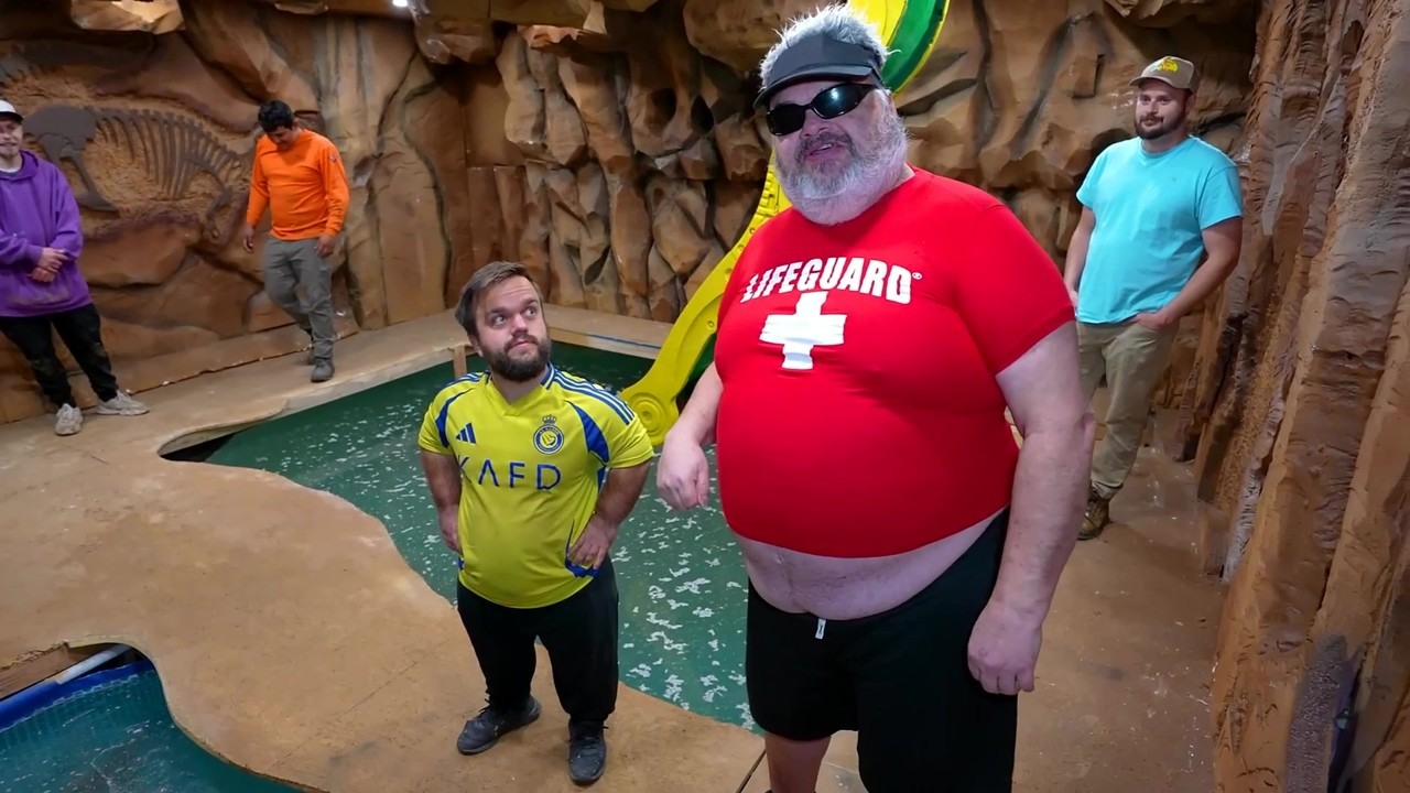 Matthew Beem builds a hidden indoor pool to hide from his mom (part 2)