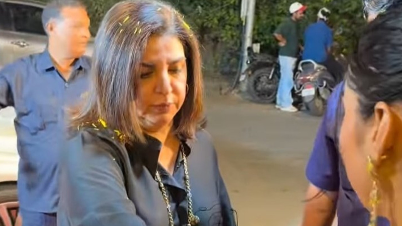 Farah Khan faces criticism after declining tilak on forehead, netizens ...