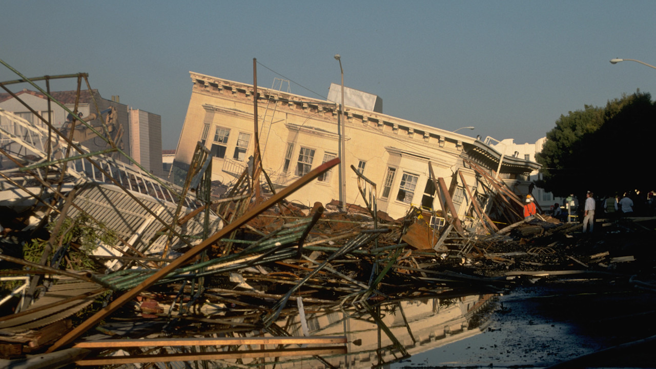 The 'World Series earthquake' that caused highways to collapse