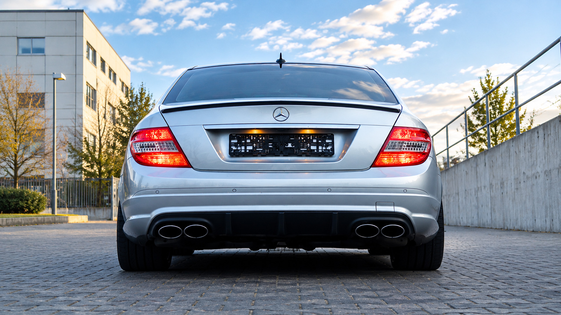 How good does the Mercedes C63 AMG V8 sound?