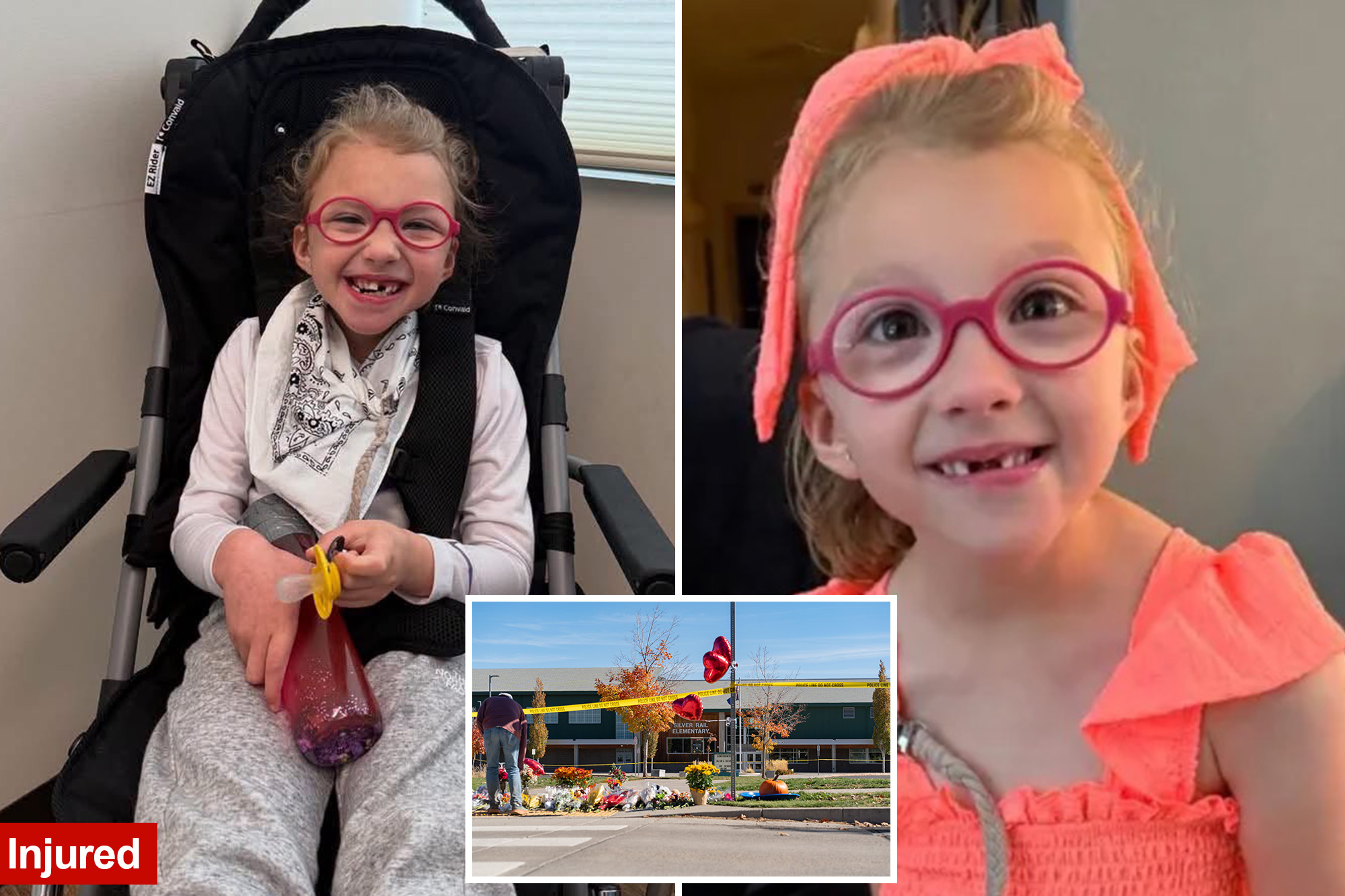 Disabled girl fights for her life after Oregon school maniac shot her ...