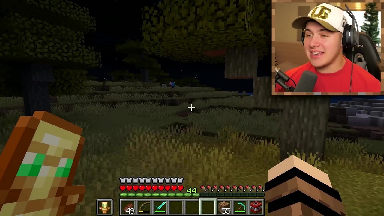 Jack builds a tiny house inside his friends' Minecraft walls