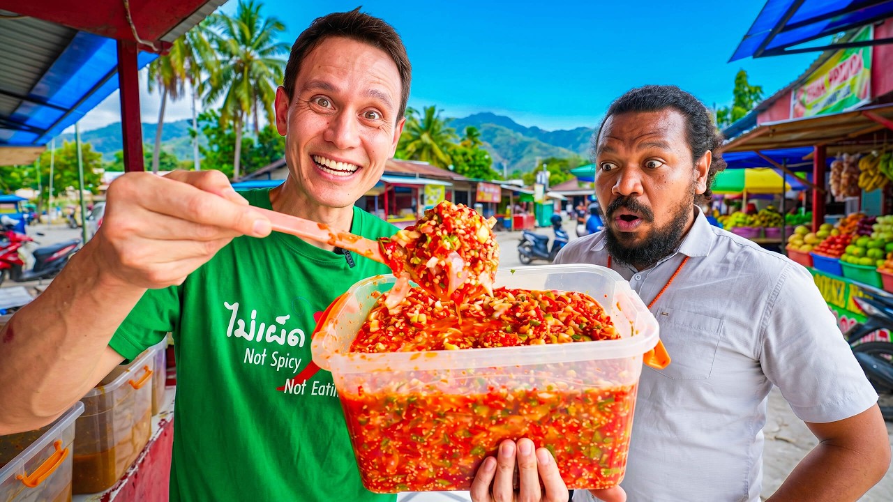 The spiciest island I'd ever visited then every meal became a challenge