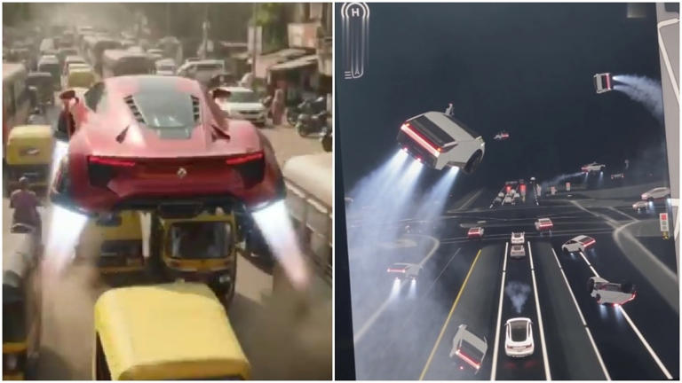 Elon Musk unveils 'flying' Tesla Roadster, internet finds its next meme ...