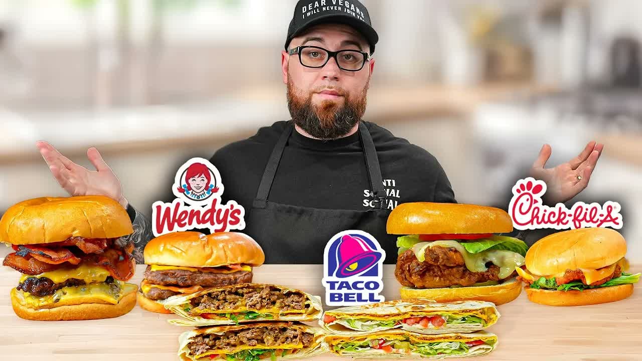 I made 3 of my favorite fast food meals at home - one was way better ...