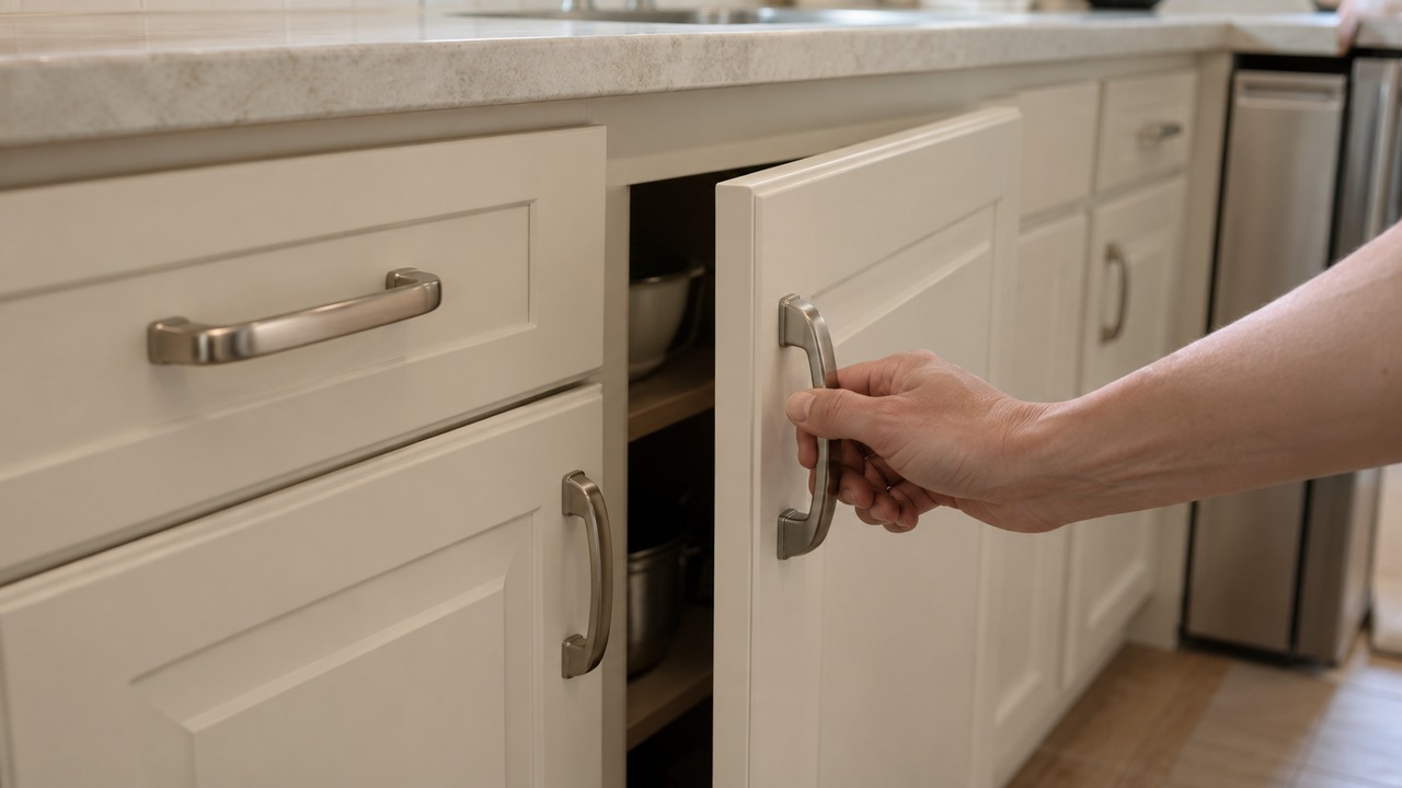 6 cabinet details that make a kitchen look busy and their practical fixes