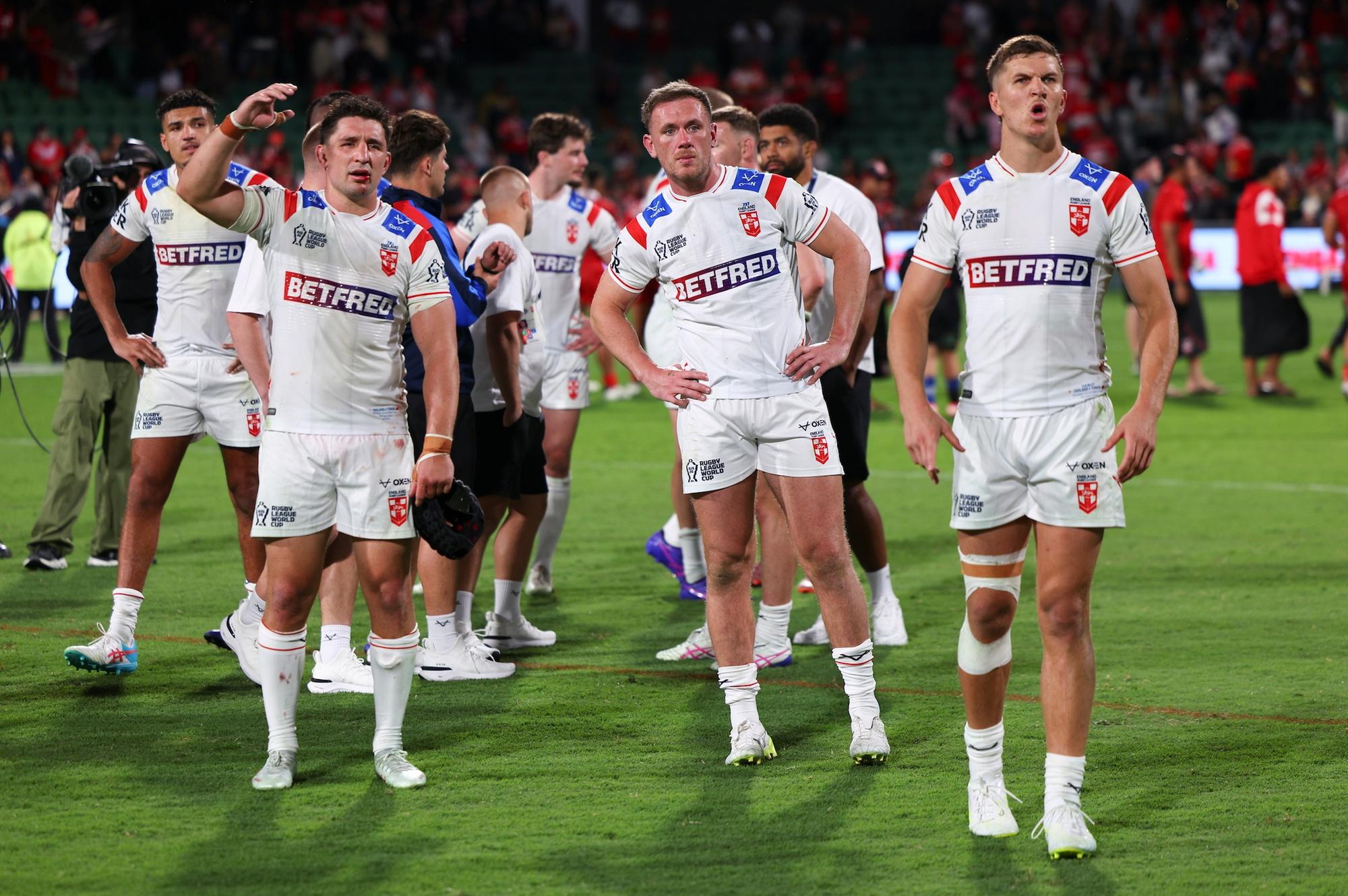 England 12 Tonga 30: Brian McDermott's side on brink of early exit ...