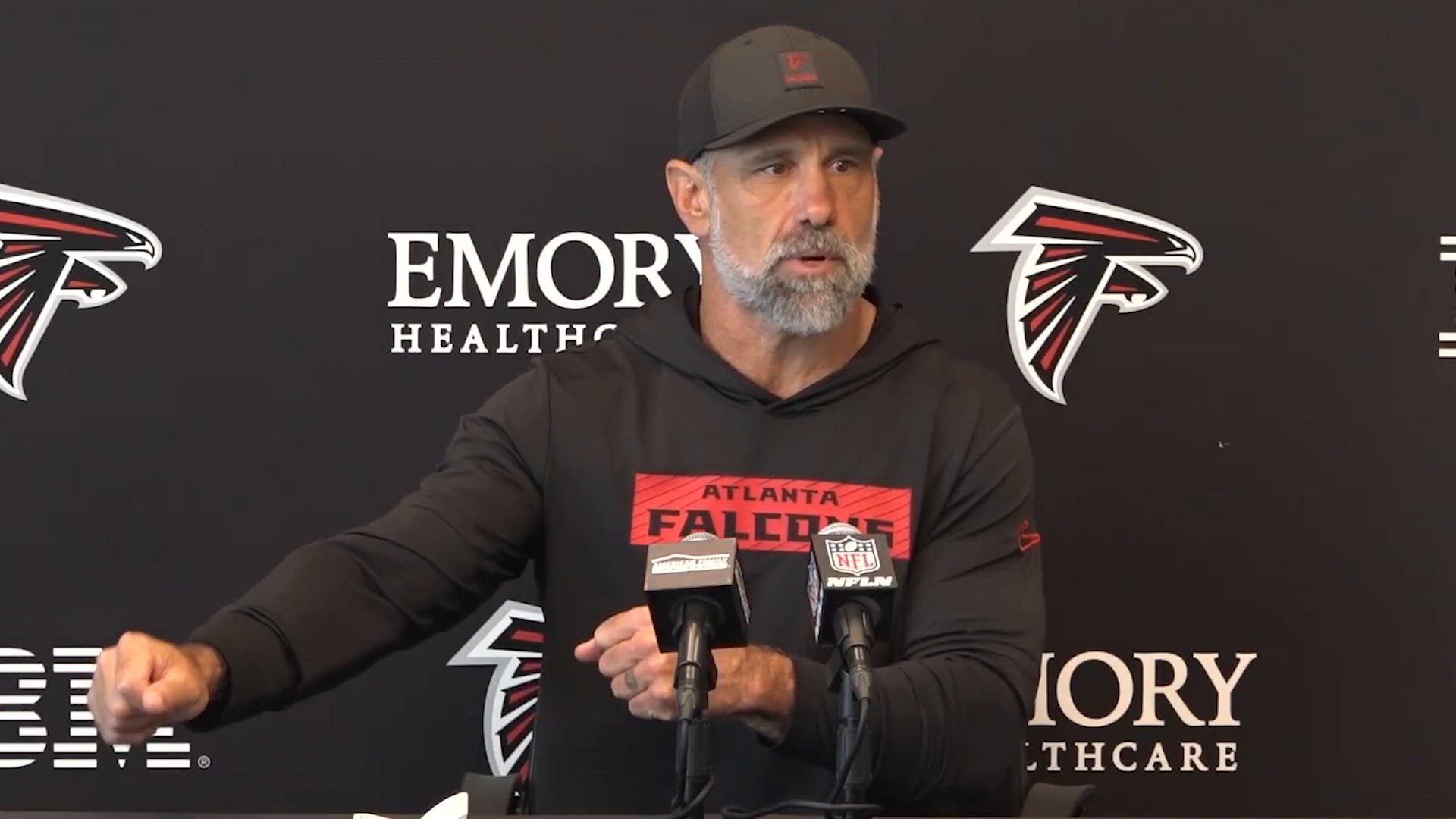 Falcons DC Jeff Ulbrich on slowing down Bears QB Caleb Williams