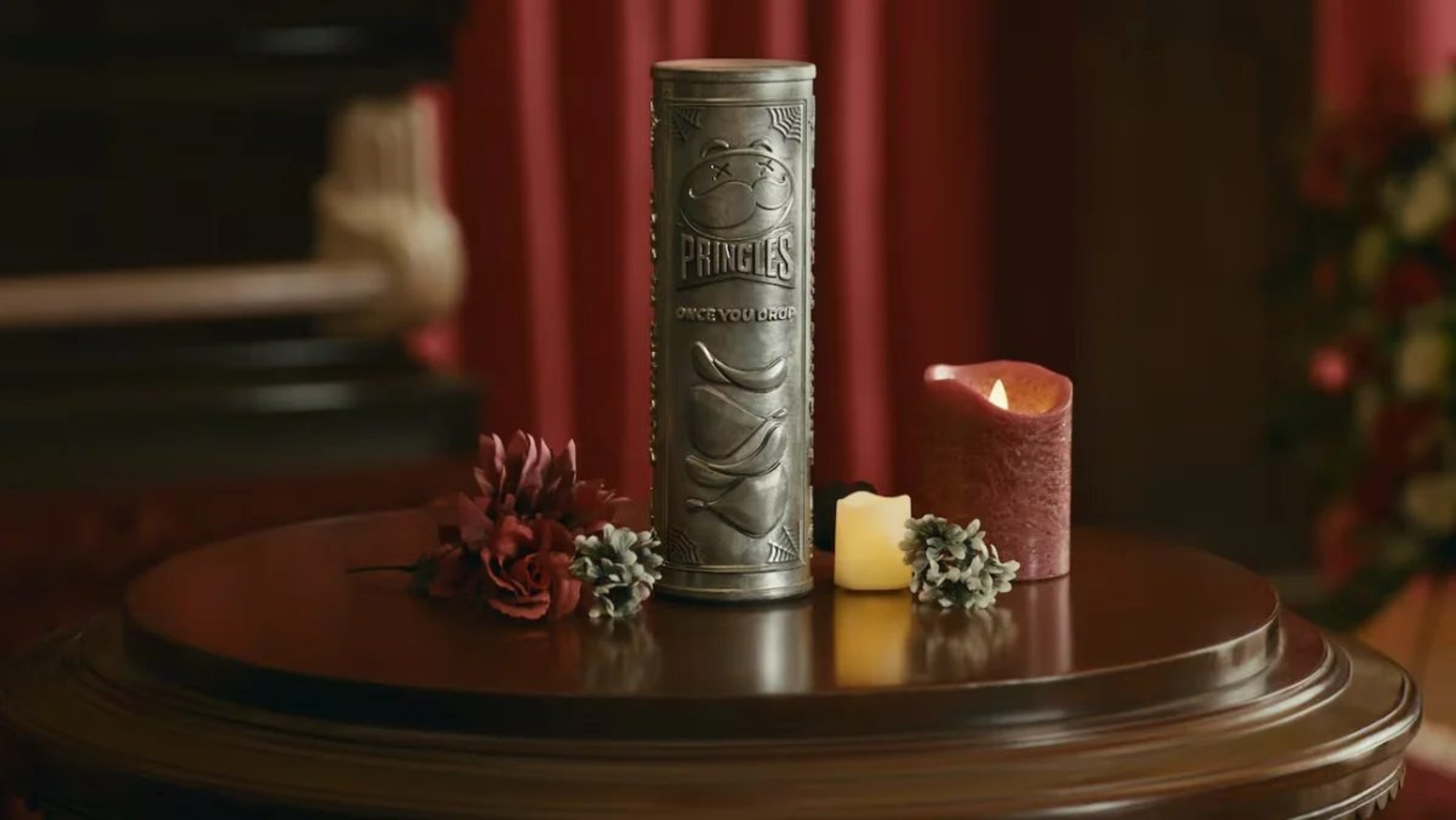 Pringles’ Halloween giveaway includes can-shaped urn and $28K