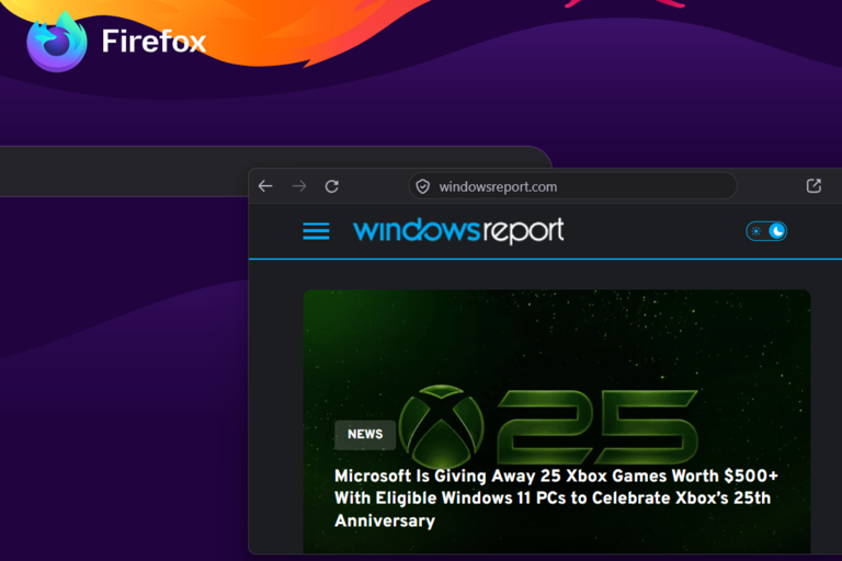Firefox’s new mini window can float tabs and webpage sections