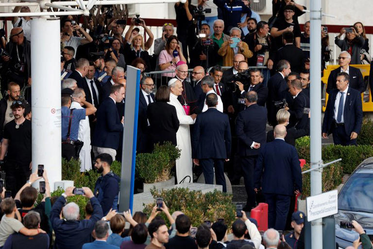 Pope Leo returns to Vatican four days after cancer surgery