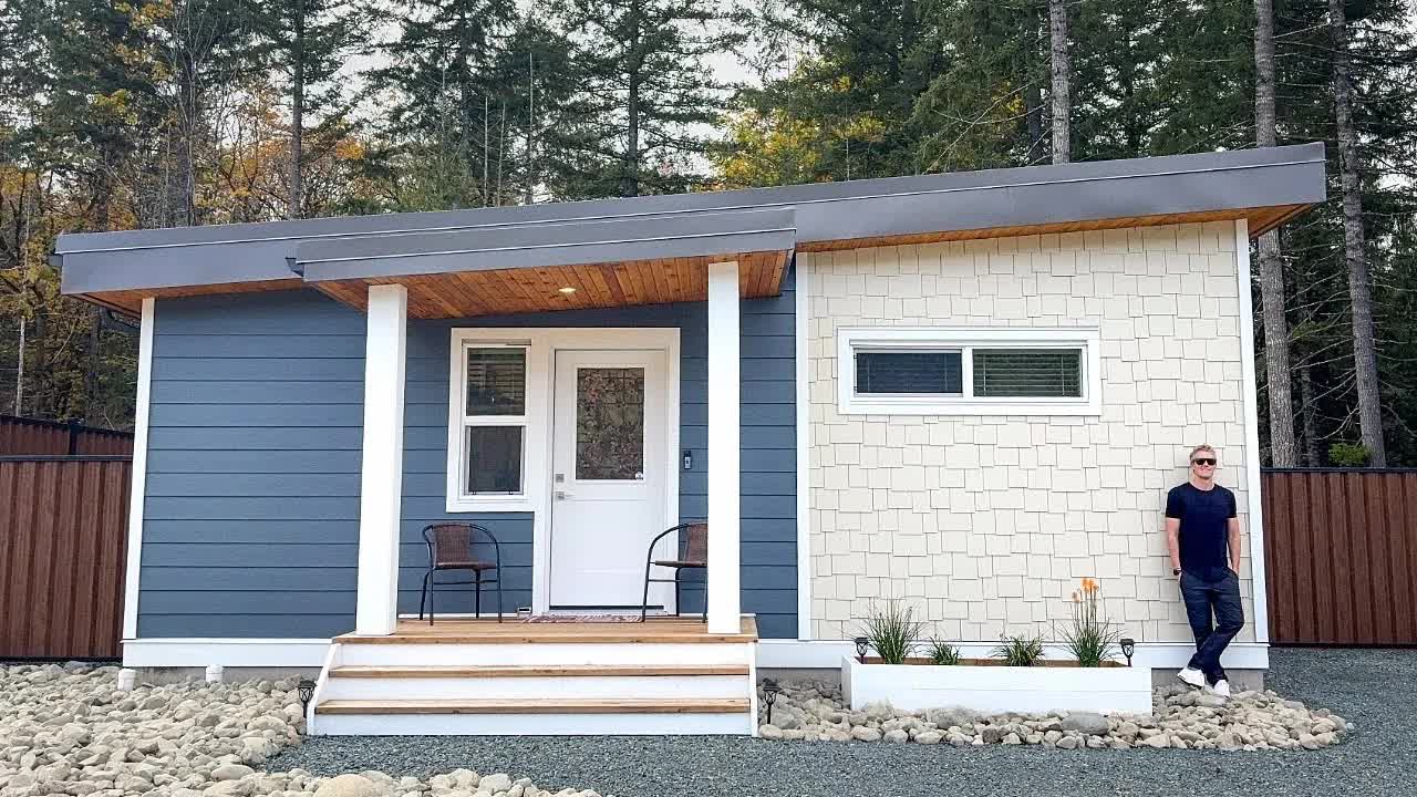 Inside the brand new prefab home with a layout I was not expecting!