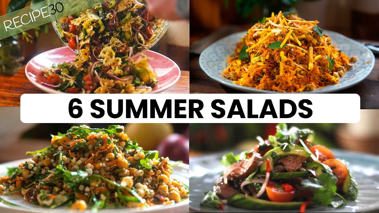 Cool down with these tasty summer salads!