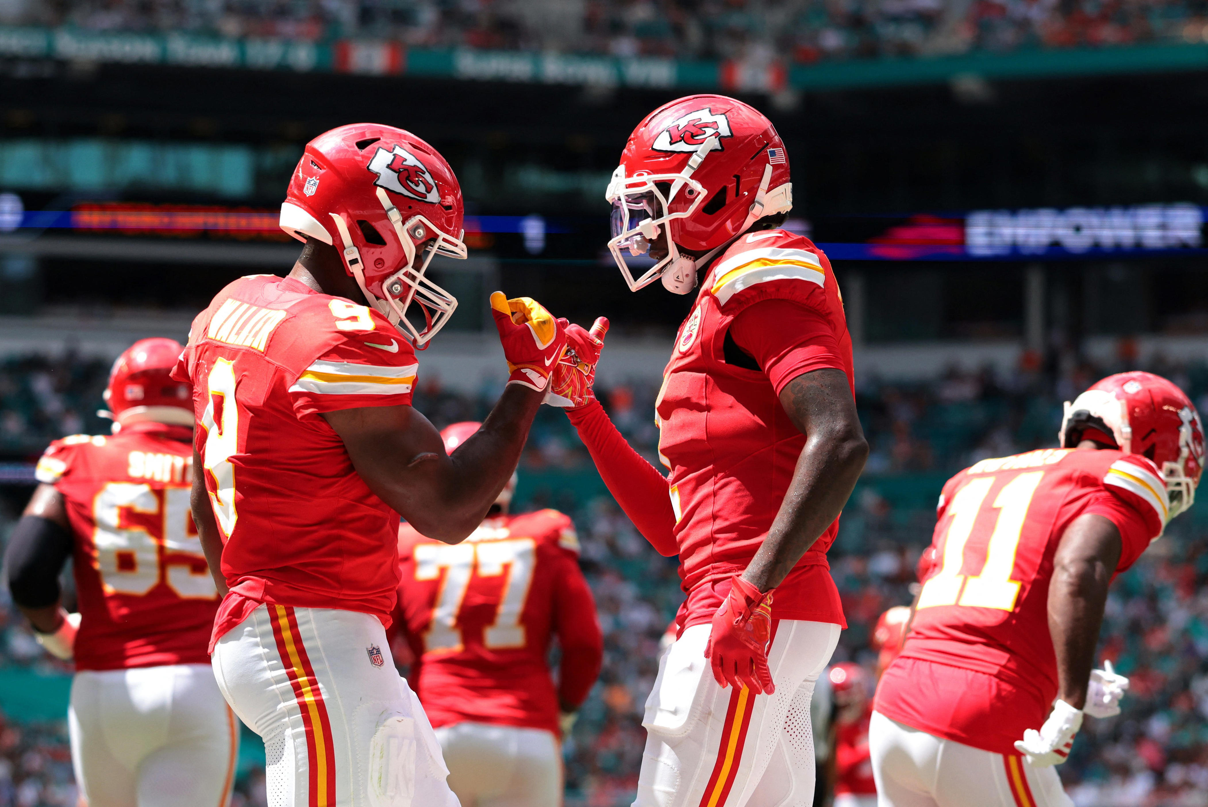 Chiefs' Kenneth Walker on impact of injury to Tyquan Thornton