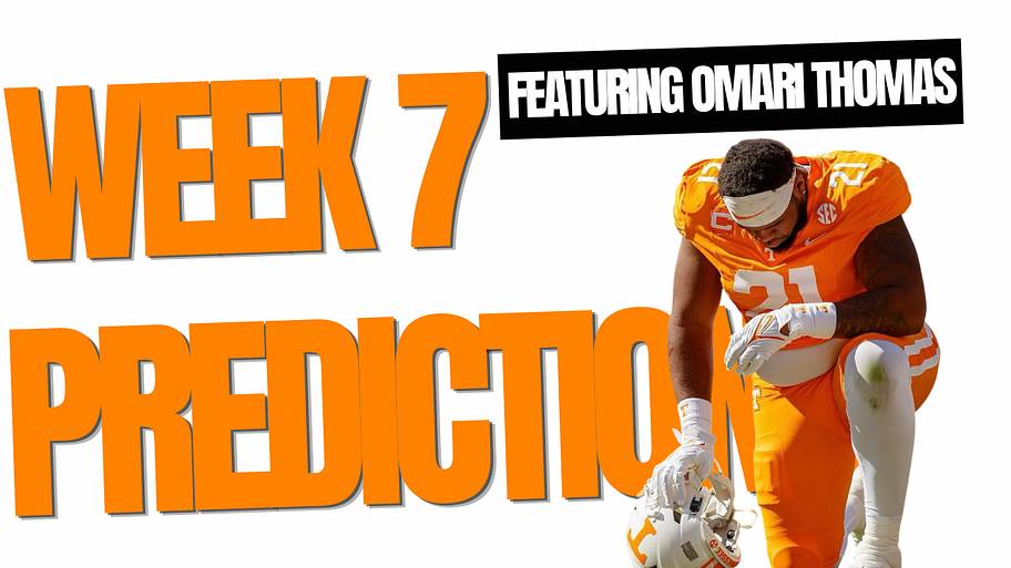 SEC week 7 predictions featuring former Tennessee defensive lineman ...