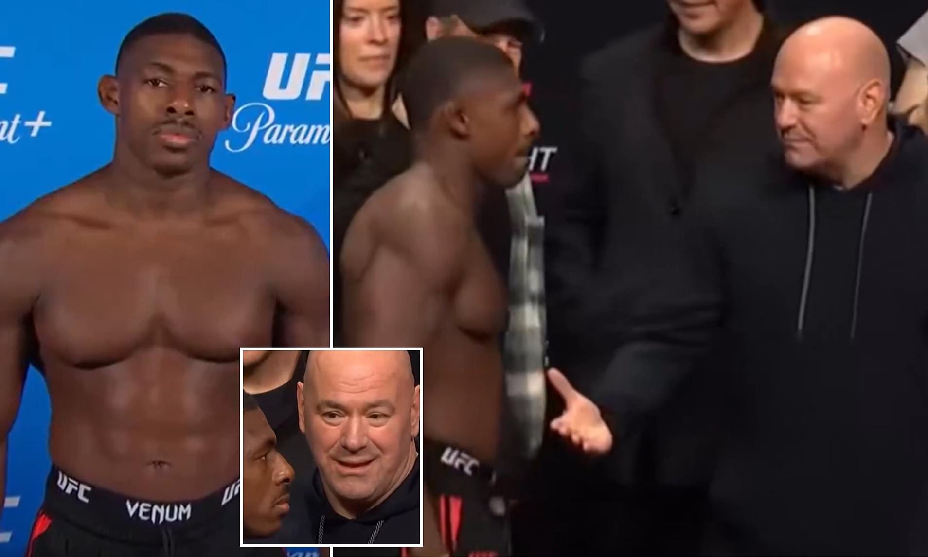 UFC star goes viral for snubbing Dana White before bizarre pre-fight ...