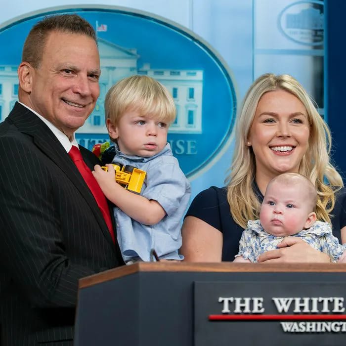 Karoline Leavitt, 29, defends marriage with her 61-year-old husband and calls it 'the best decision I ever made' as social media reacts: 'Married for the money'