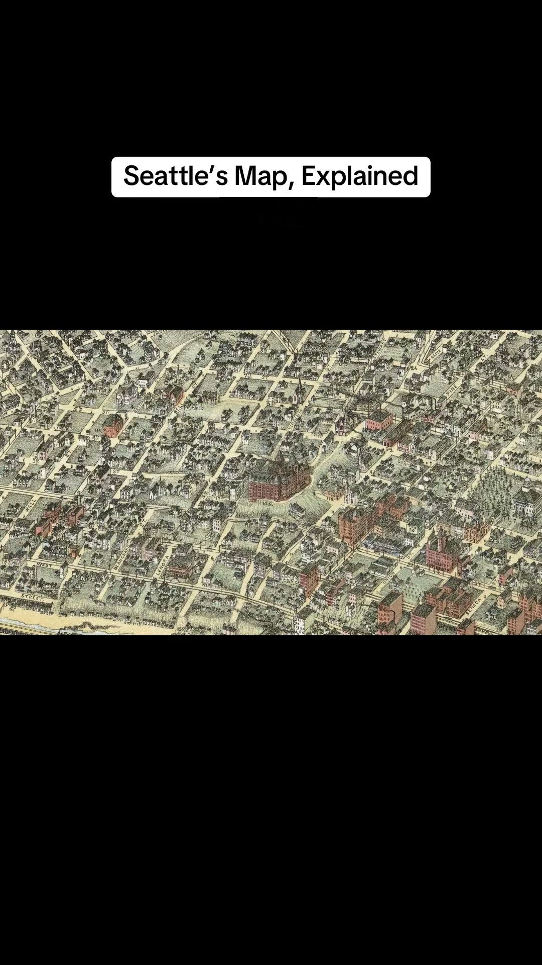 I didn’t know Seattle’s map looked like this 😲