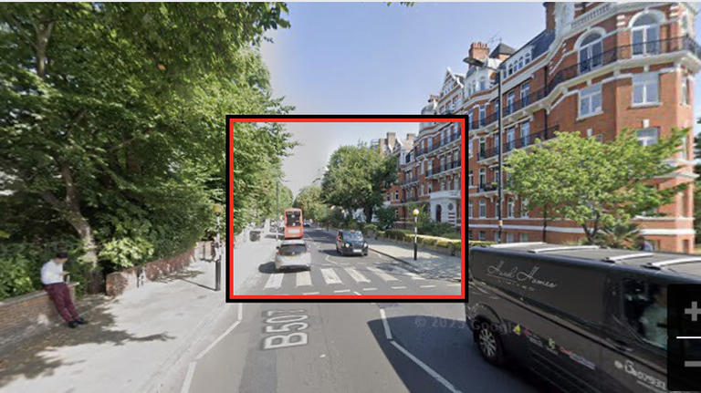 Why are some locations blurred out on Google Maps?