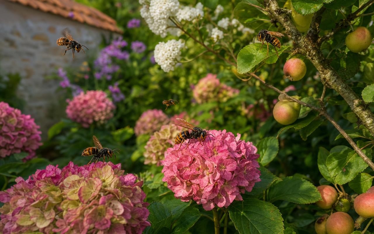 Frelon asiatique : ces 7 plantes du jardin l’attirent sans que vous le ...