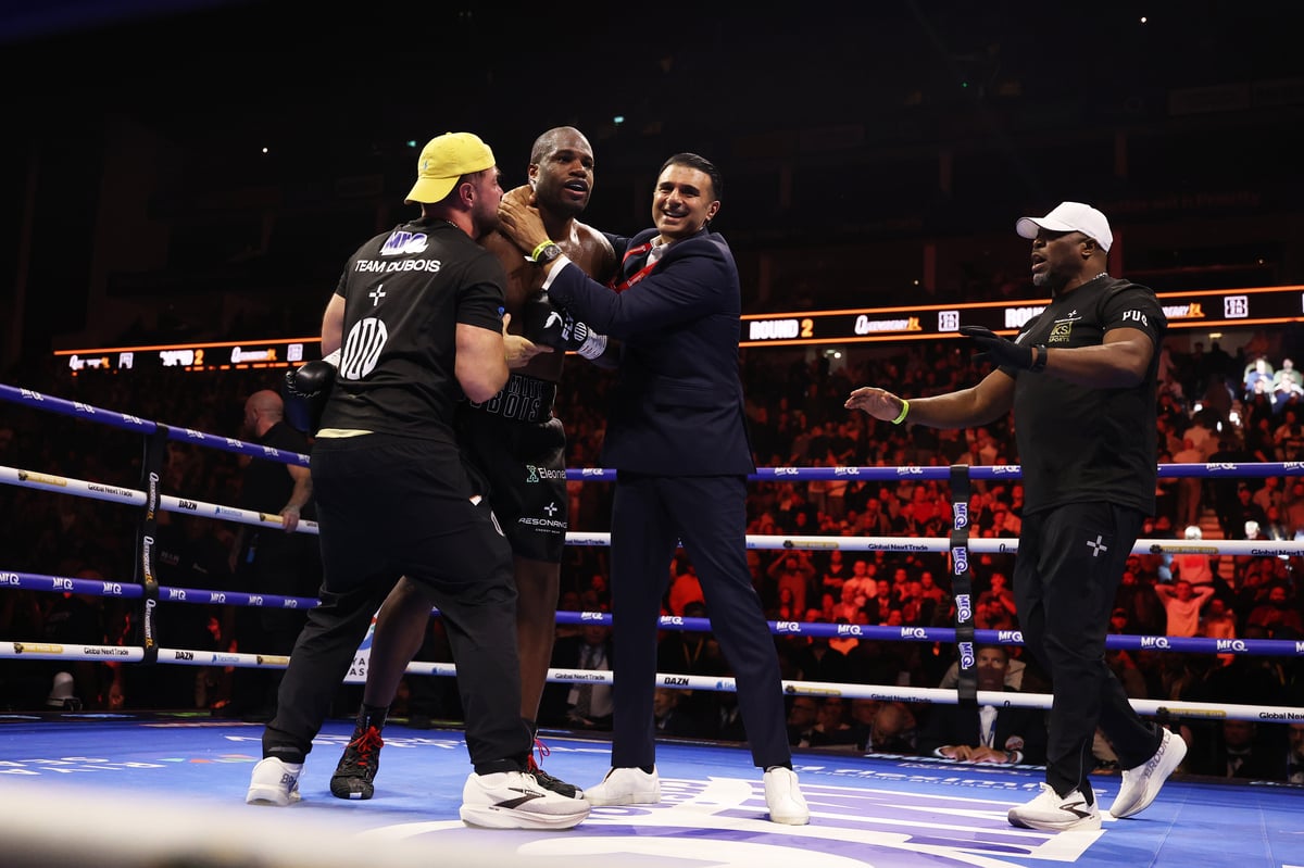 Dubois brutally stops Wardley to retain WBO title in rematch