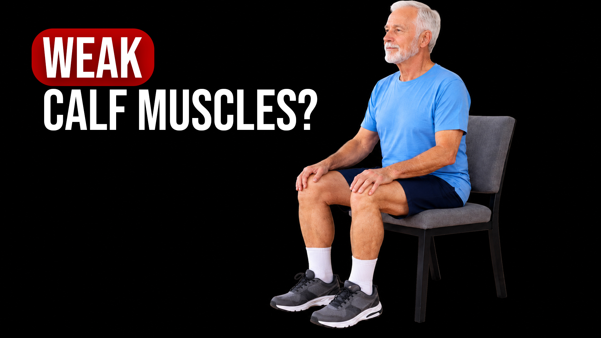Try this simple seated exercise for stronger calves after 60