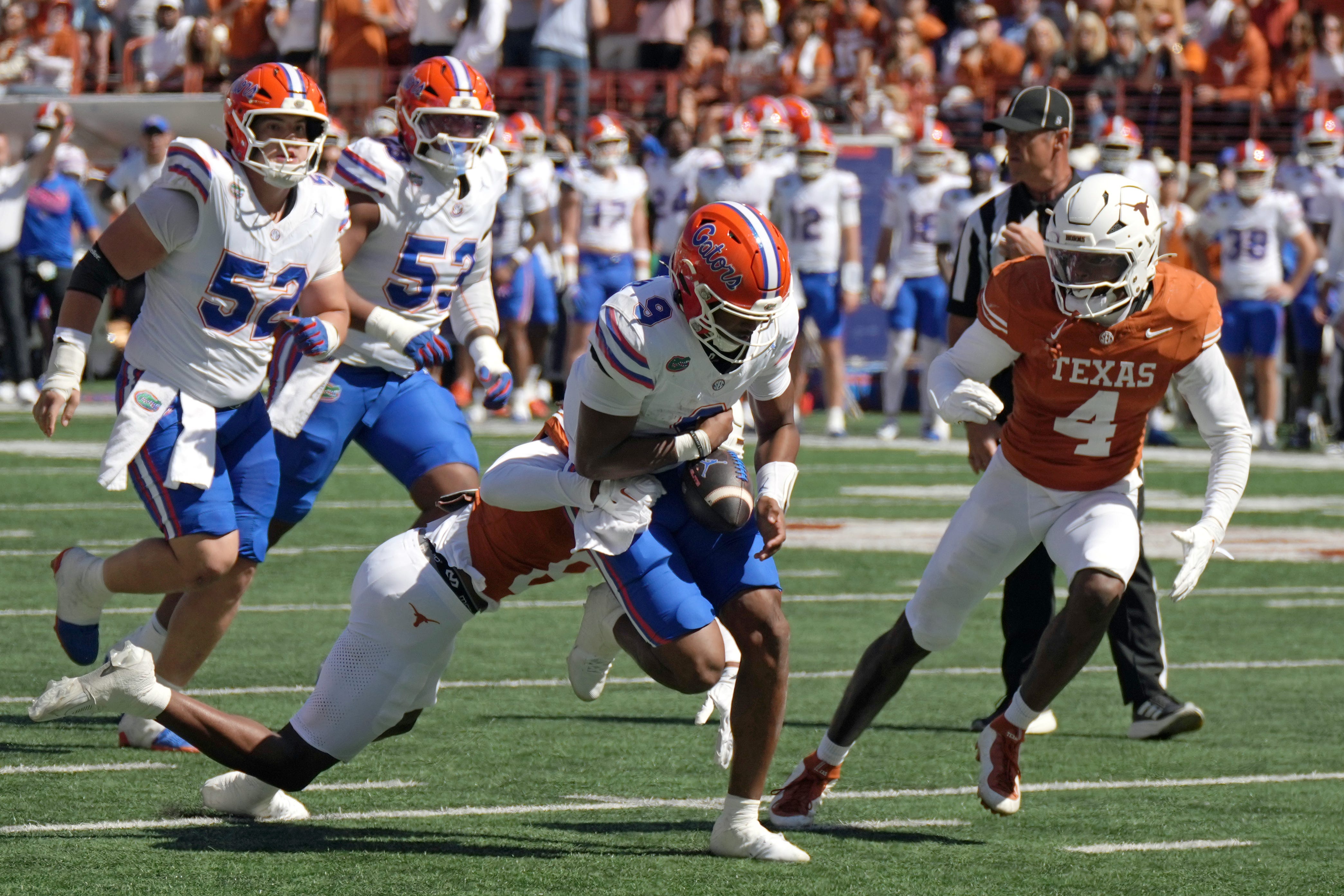 Florida football vs Texas live updates: Gators stun Longhorns for top 10 win