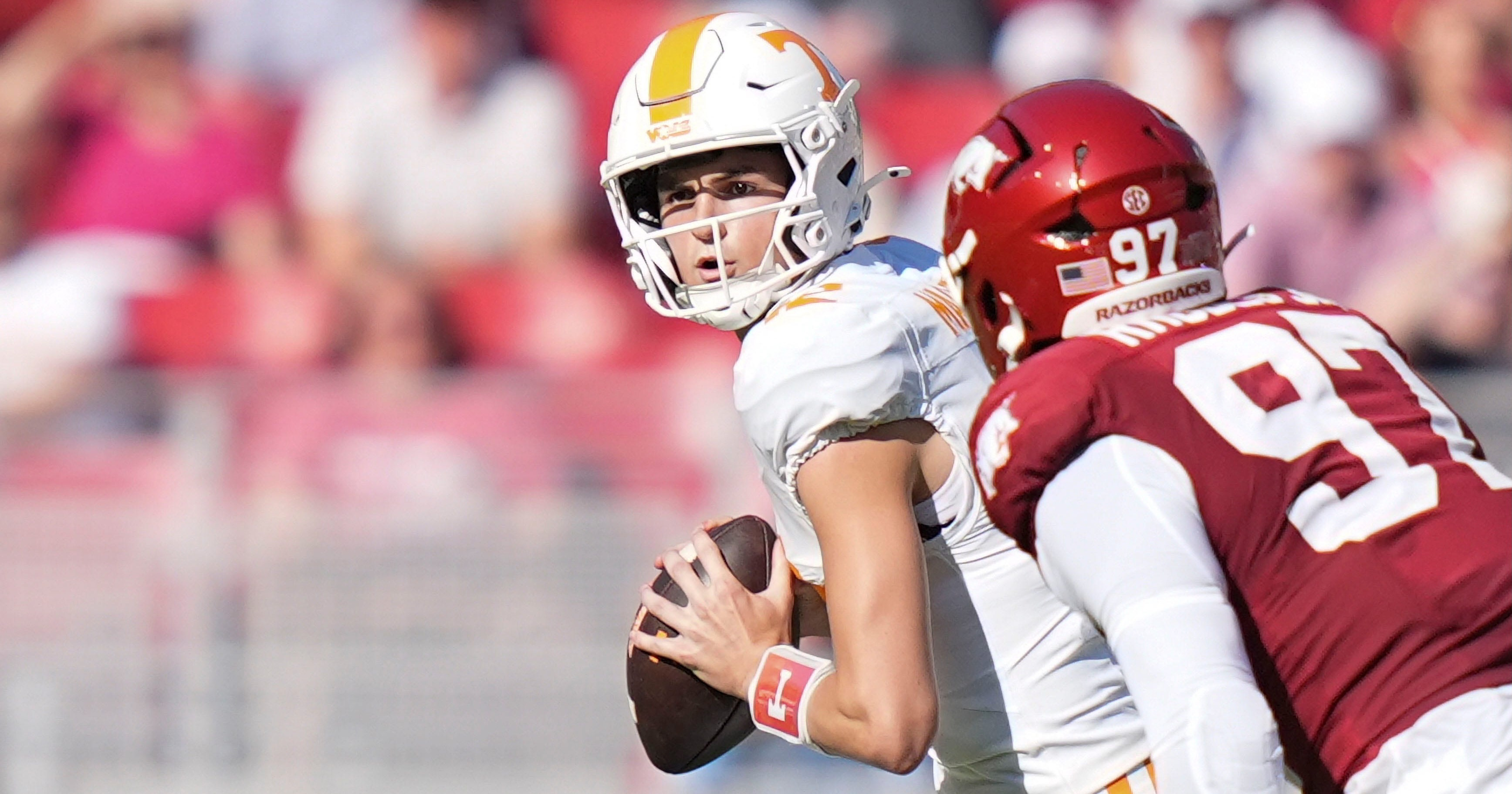 Tennessee’s official depth chart for Saturday’s game vs. Alabama