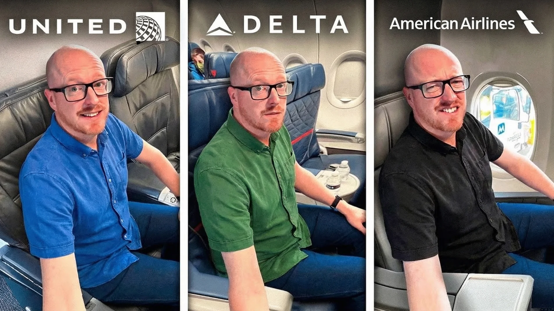 First class showdown: 3 American Airlines in one day!
