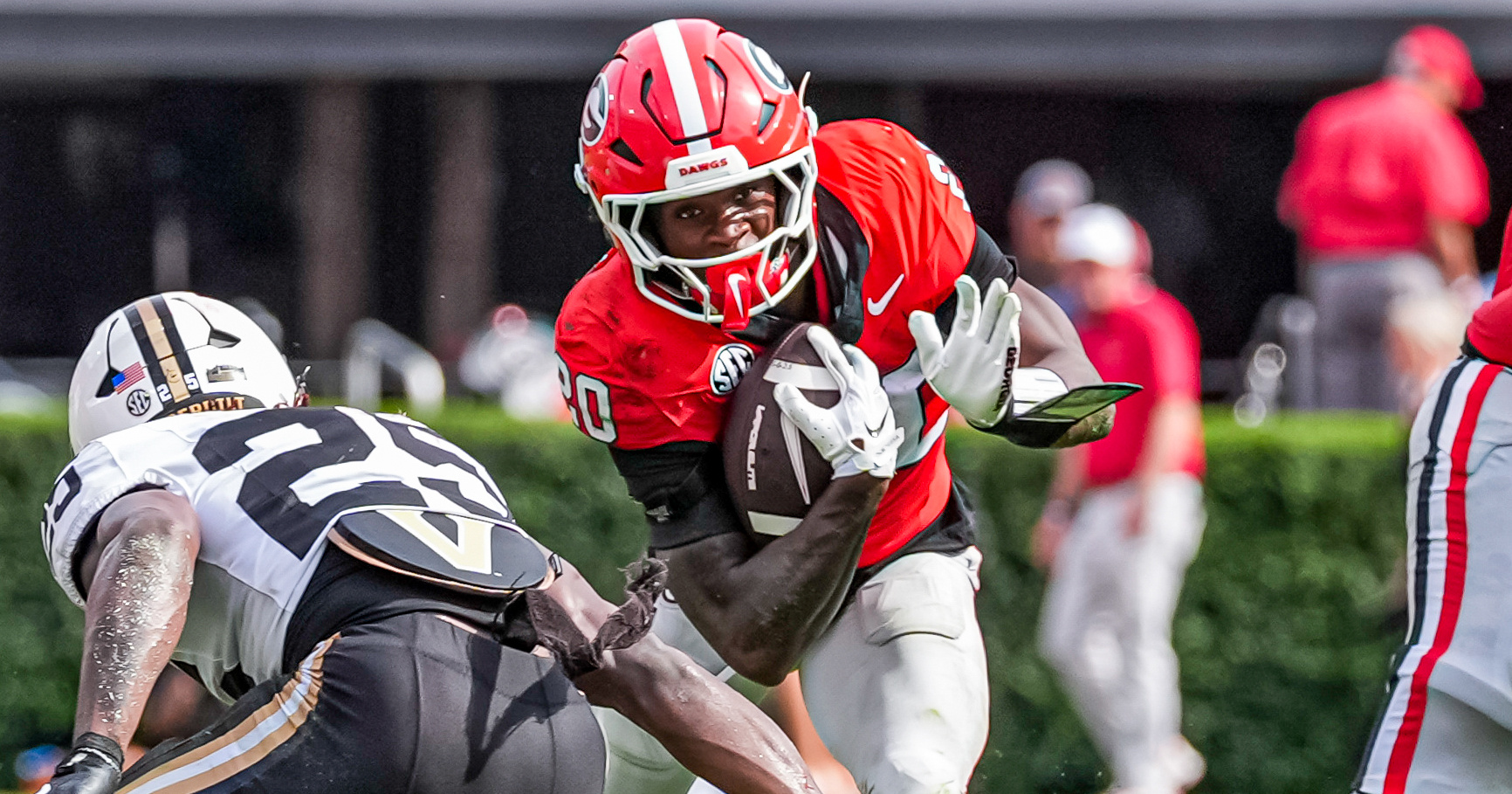 Georgia releases depth chart for Auburn