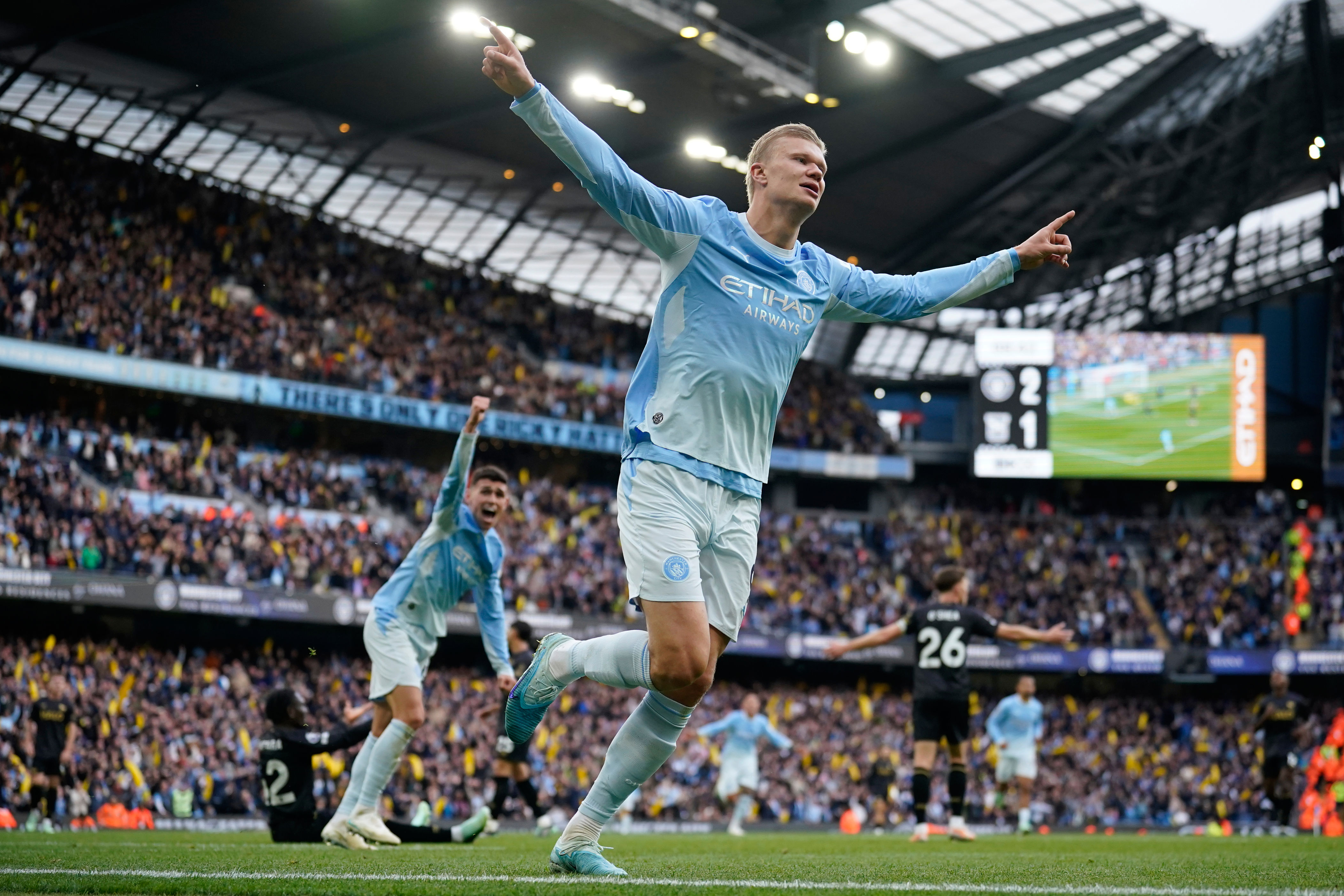 Haaland impulsa al Manchester City a su séptima victoria seguida en ...