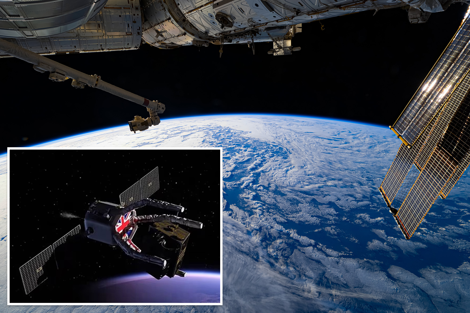 World’s first space junk-collecting robot claw underway to combat ...